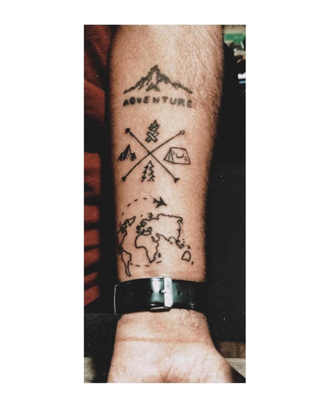 Cute Explore Tattoos For Adventurers