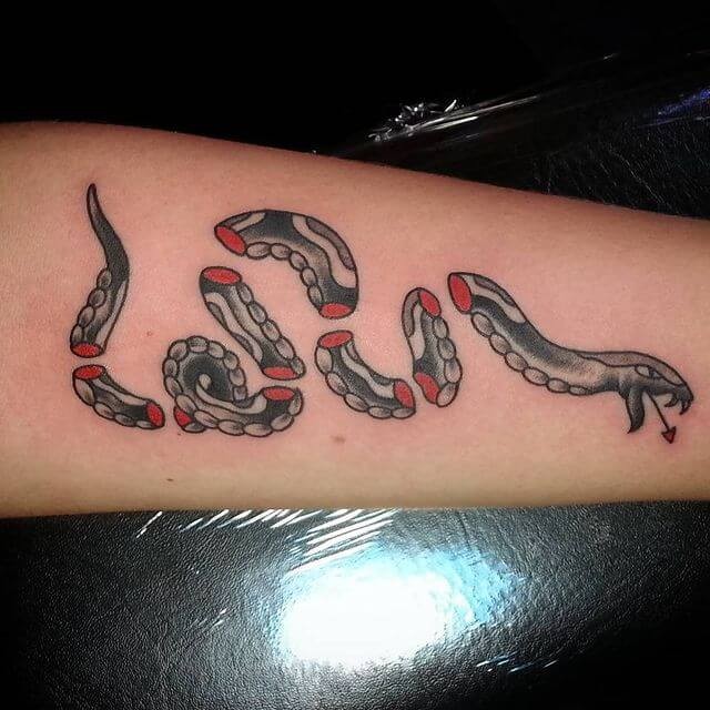 Forearm Tattoo Ideas Join Or Die Snake