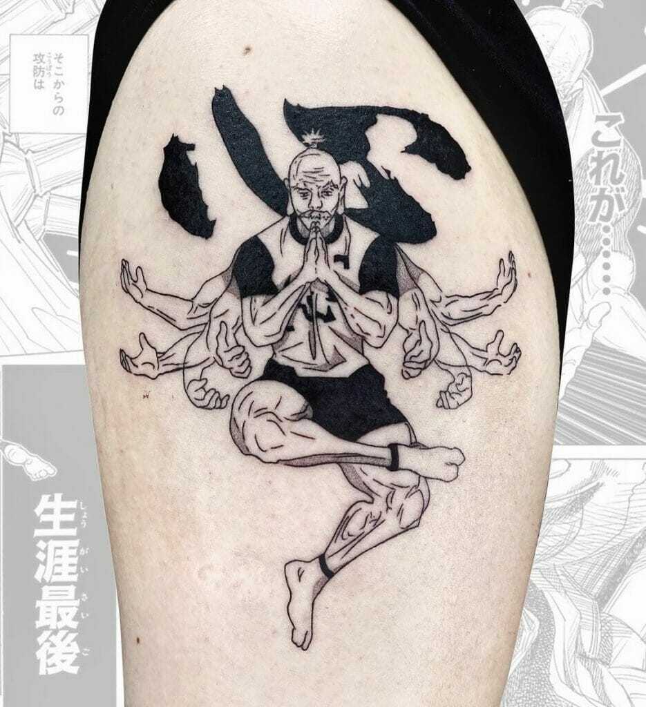 Hxh Black And White Tattoo