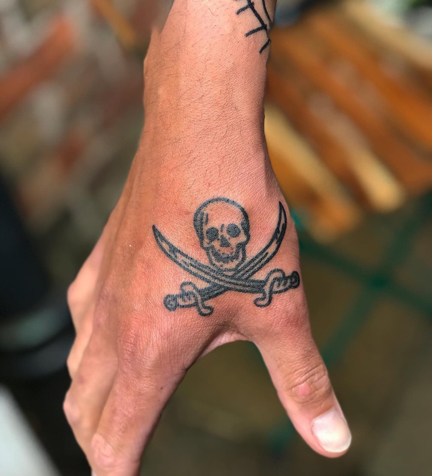 Pirate Skull Tattoo