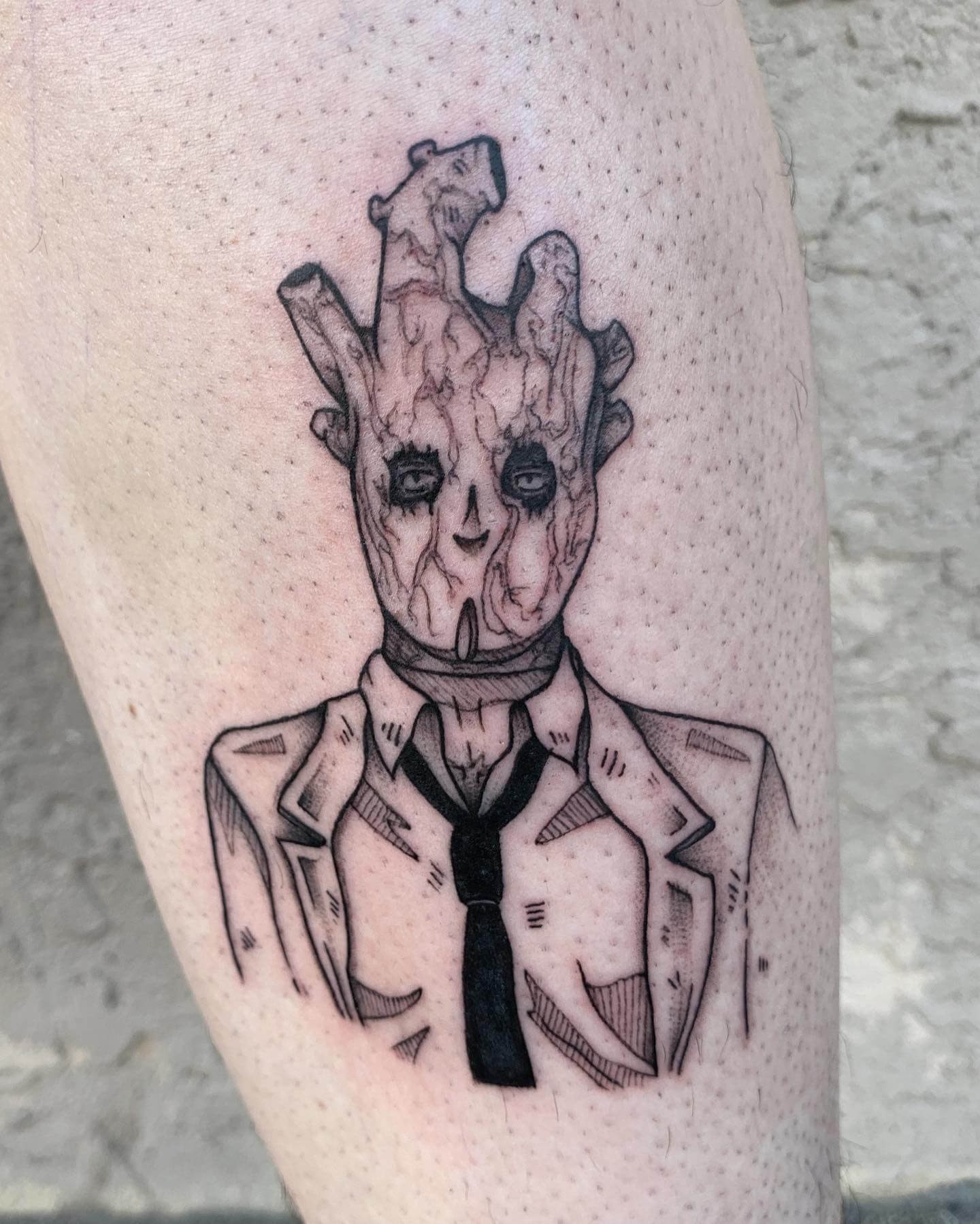 Shin From Dorohedoro Tattoo