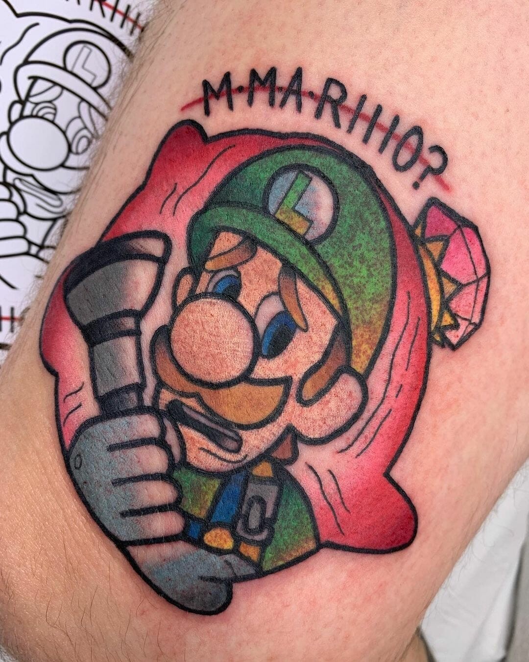 Mario And Luigi Tattoo