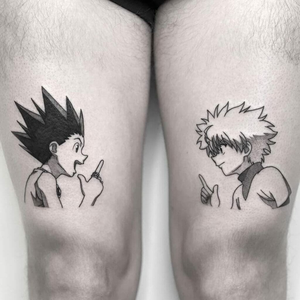 The Perfect Tattoo Combination Of Gon And Killua