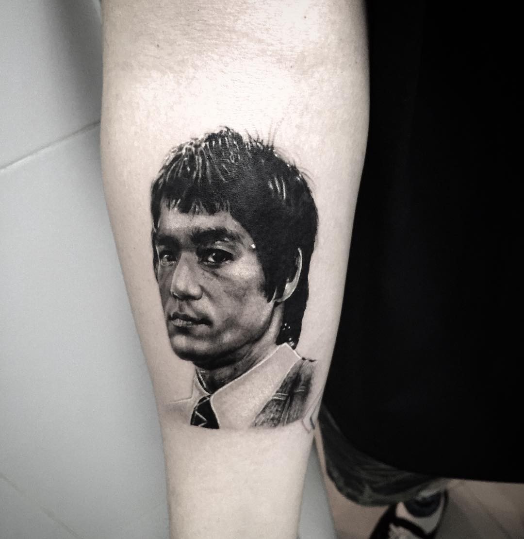 Bruce Lee Shade Tattoo