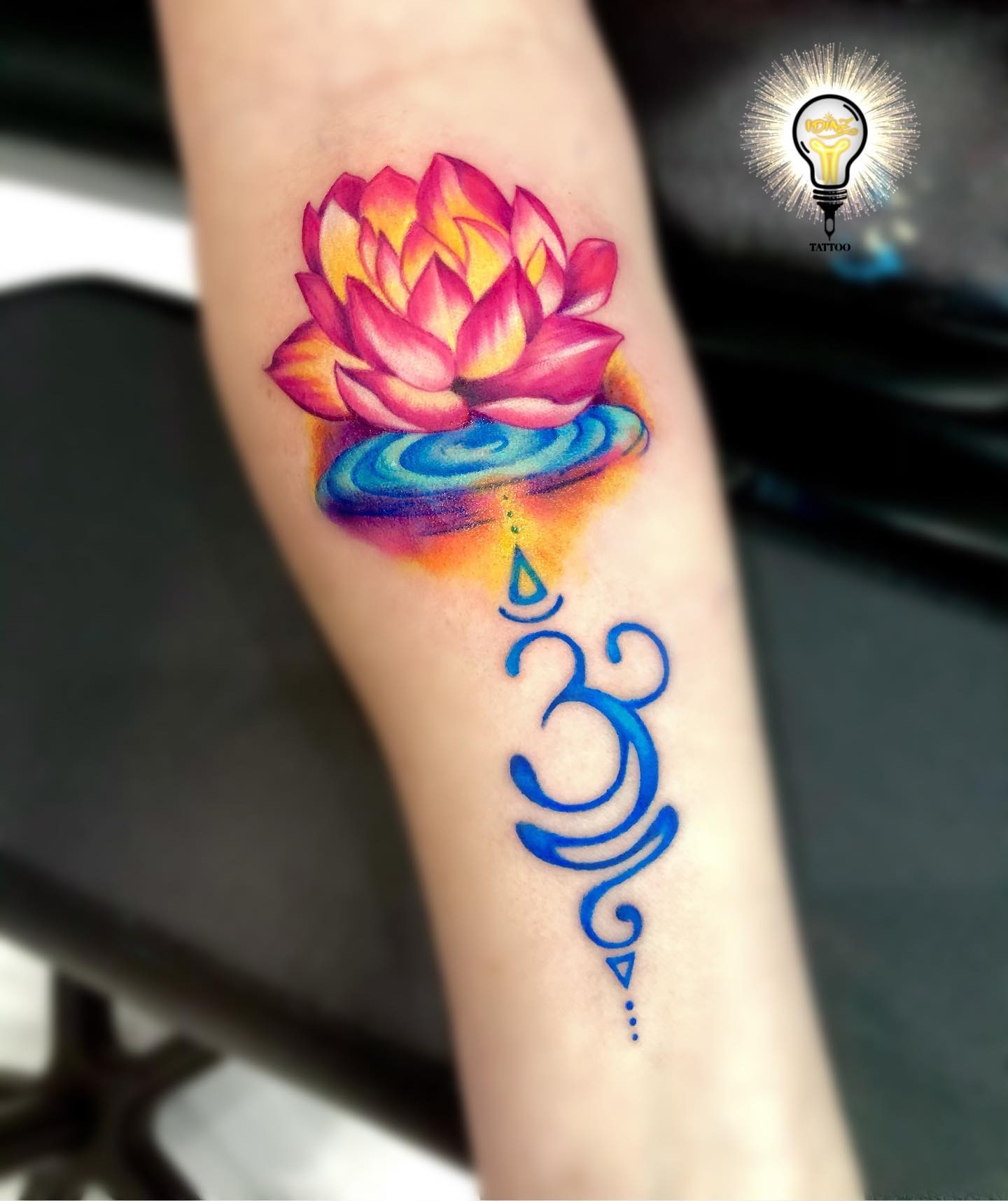 The Sahasrara Or The Crown Chakra Tattoo