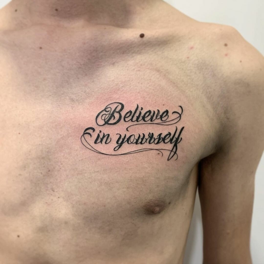 Believe In Yourself Tattoo