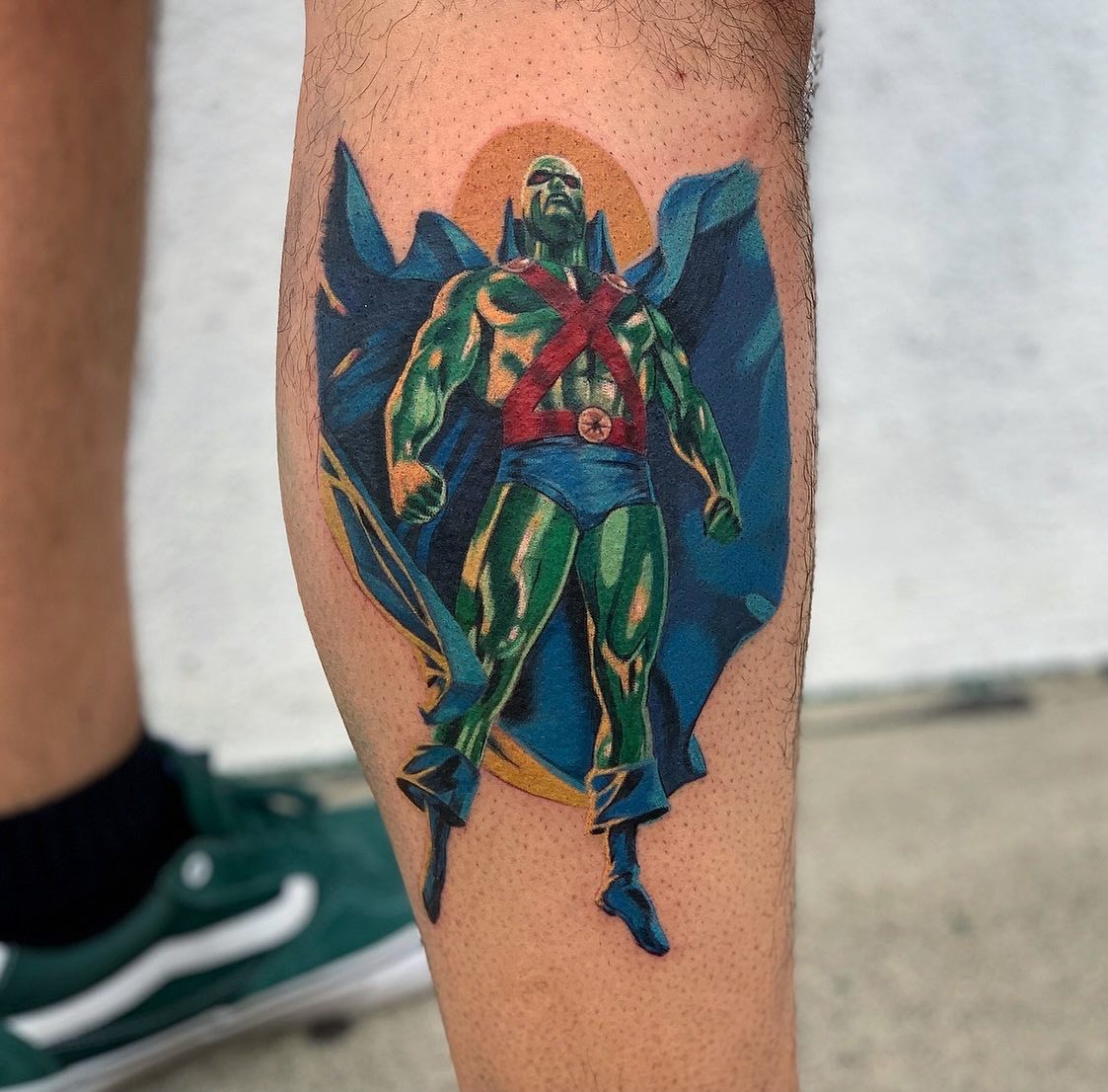 Martian Manhunter Tattoo