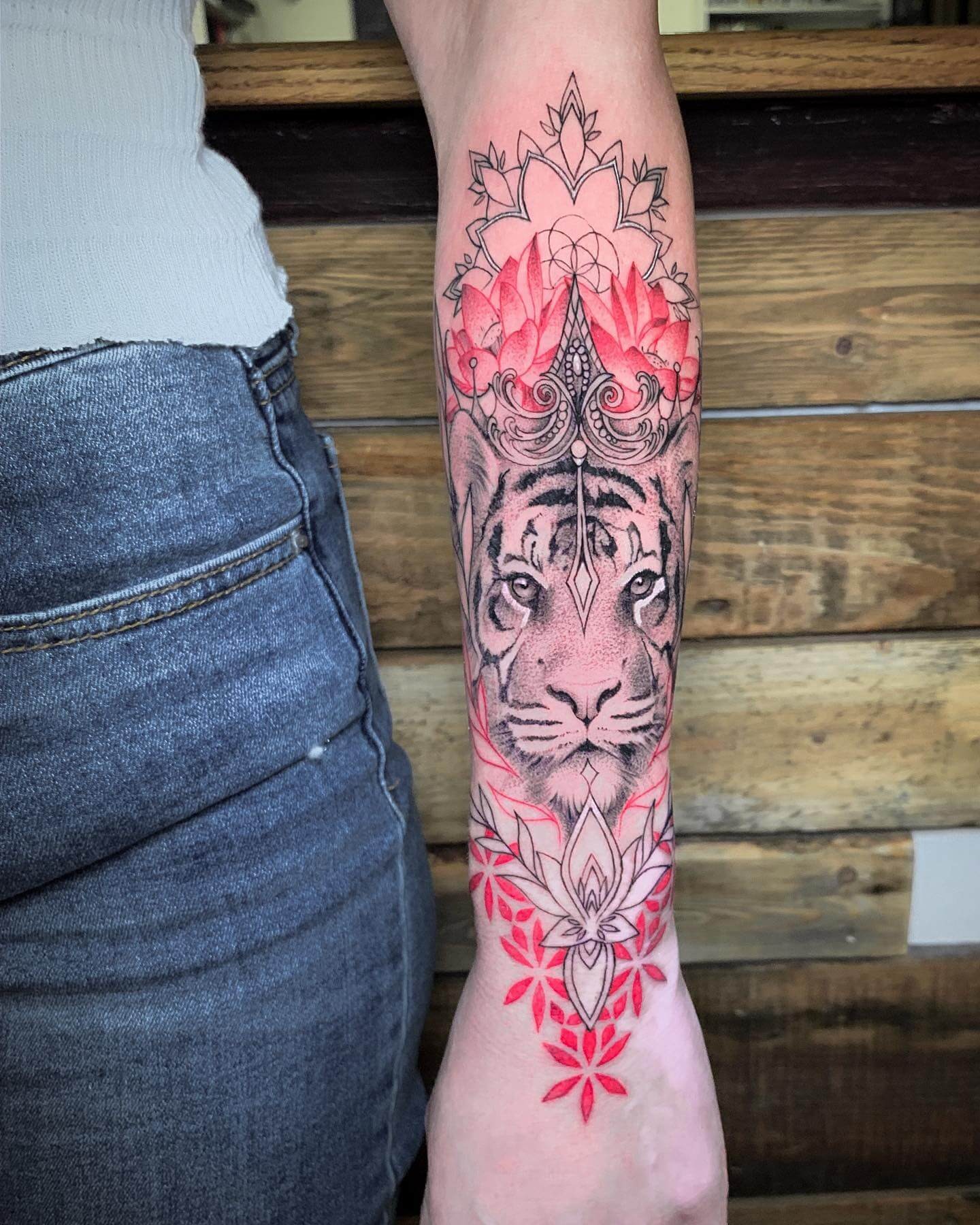 Chinese Zodiac Tiger Tattoo