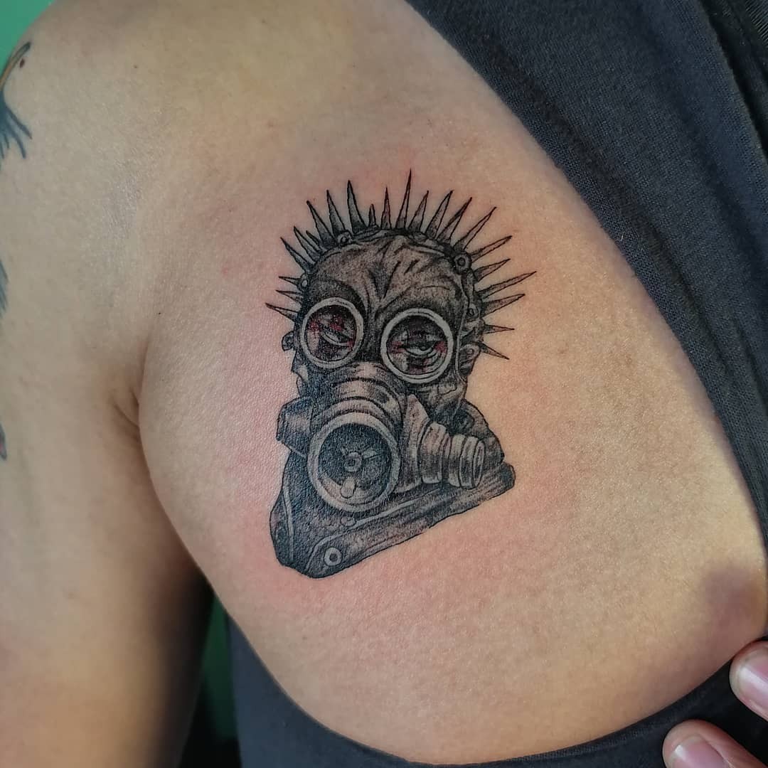 Kaiman’s Mask Tattoo