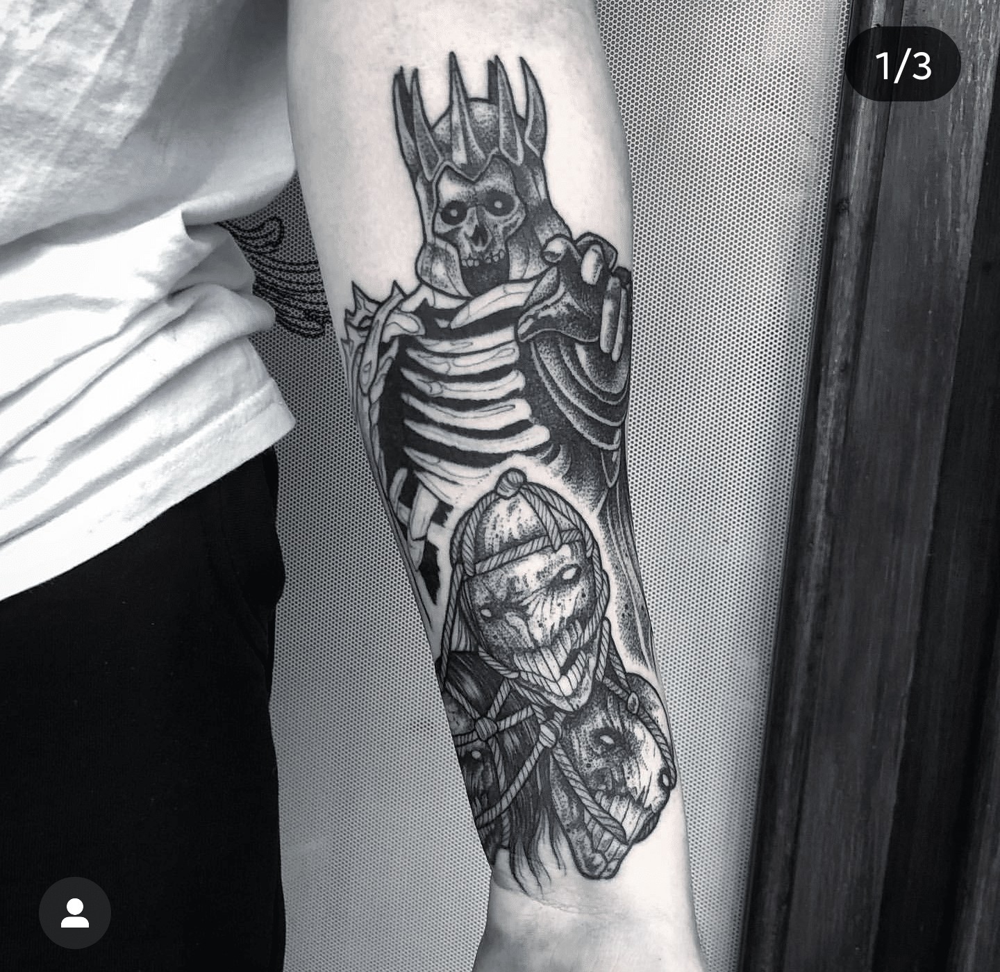 Witcher Tattoo Ideas Large Tattoo