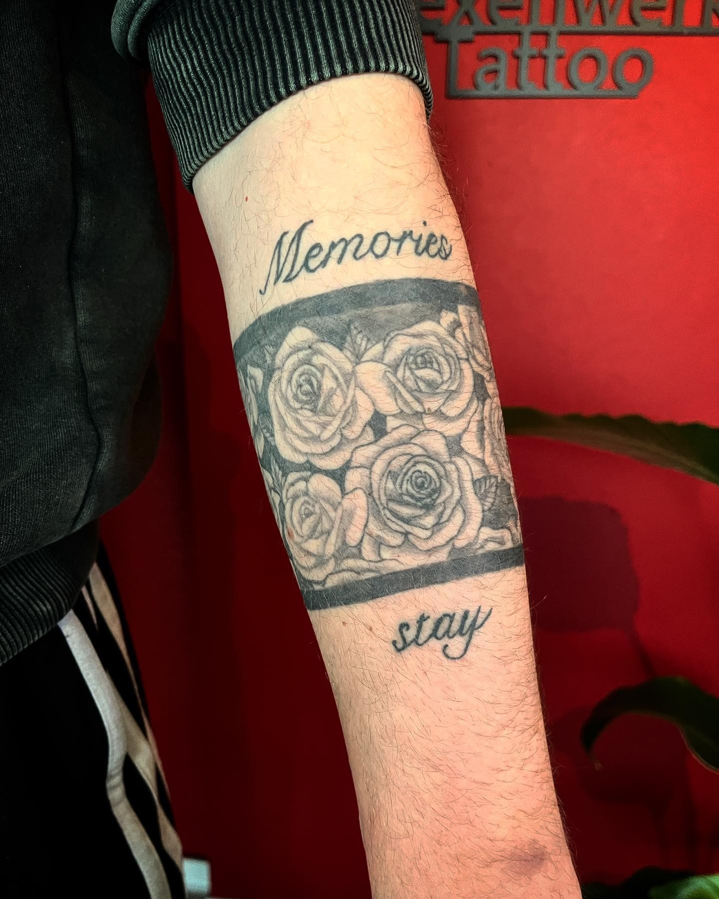 “Your Memory Is A Treasure” Tattoo