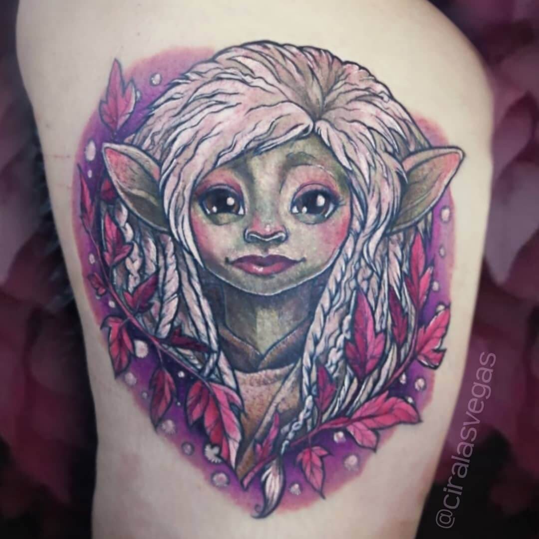 ‘The Dark Crystal’ Muppet Tattoo