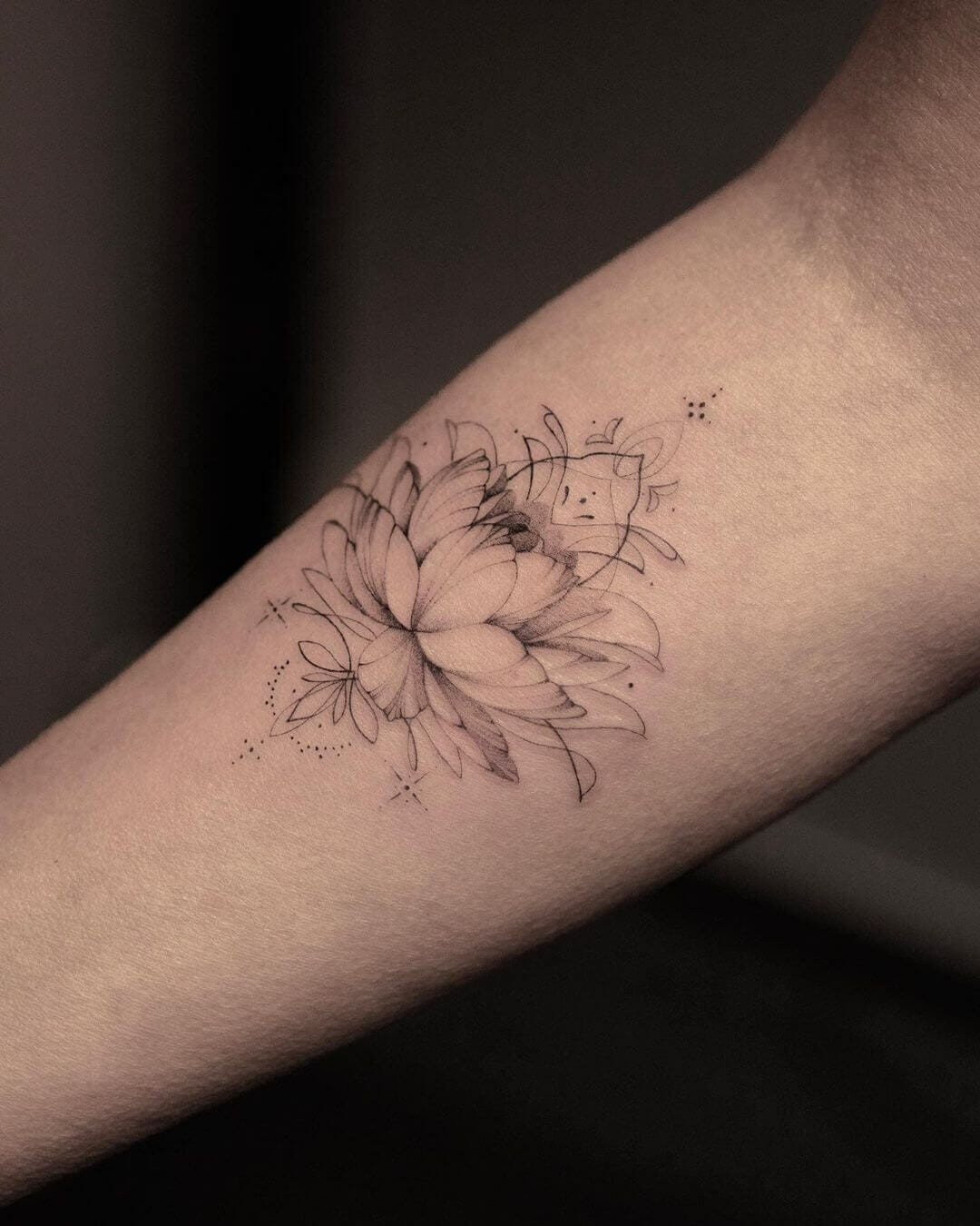 Lotus Flower Tattoo