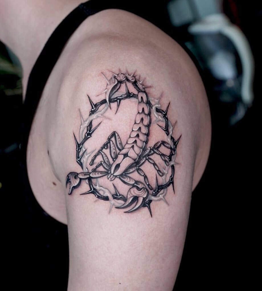 Scorpion Tattoo Designs For Men