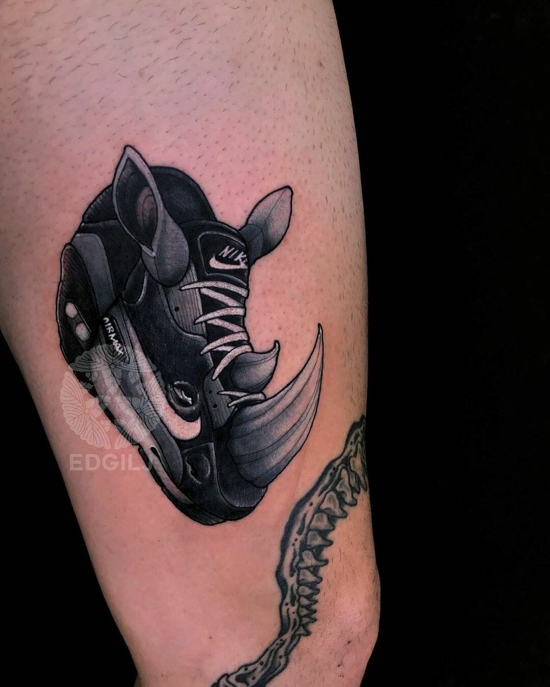 The Brand Envoy Rhino tattoo For The Athletes