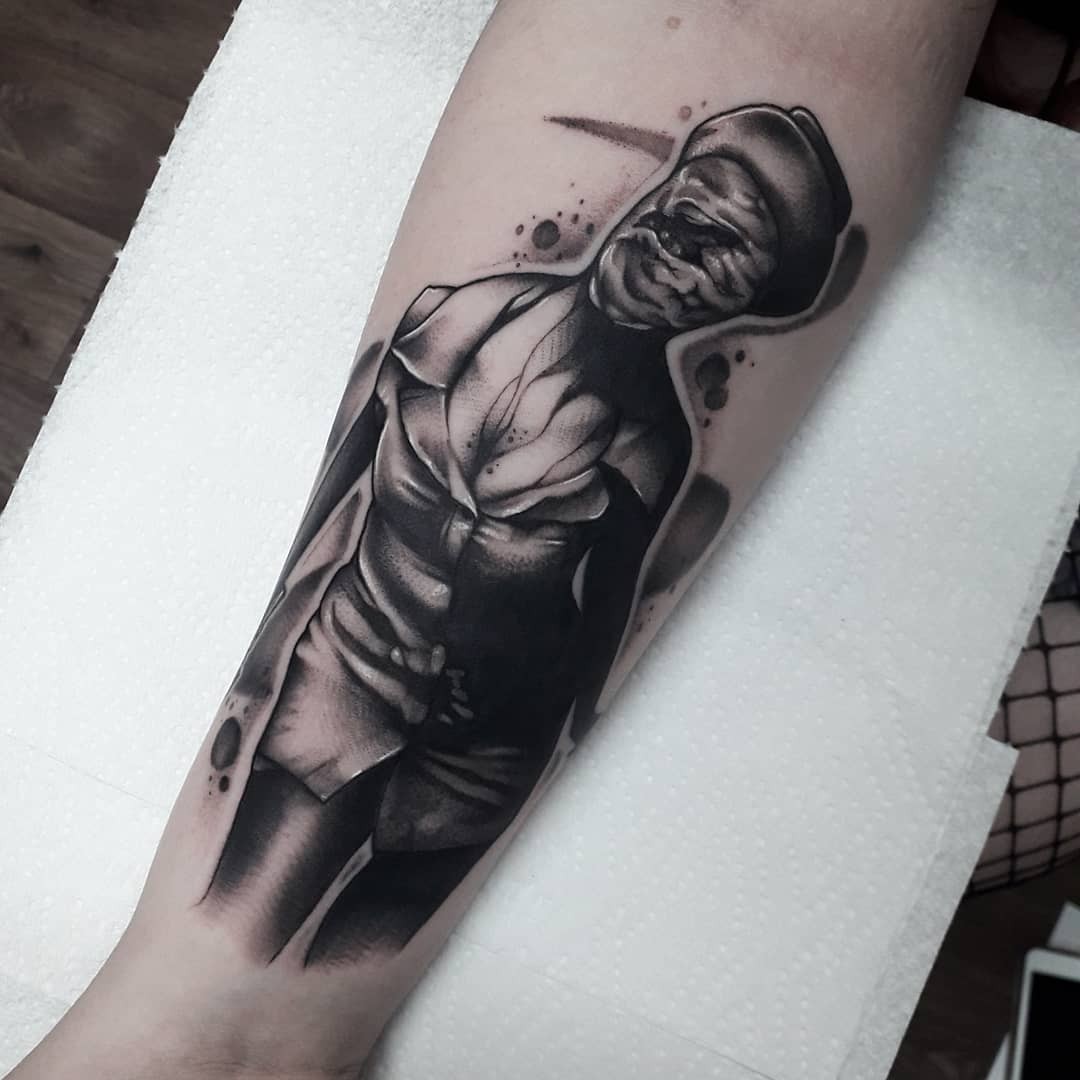 Silent Hill Nurse Tattoo