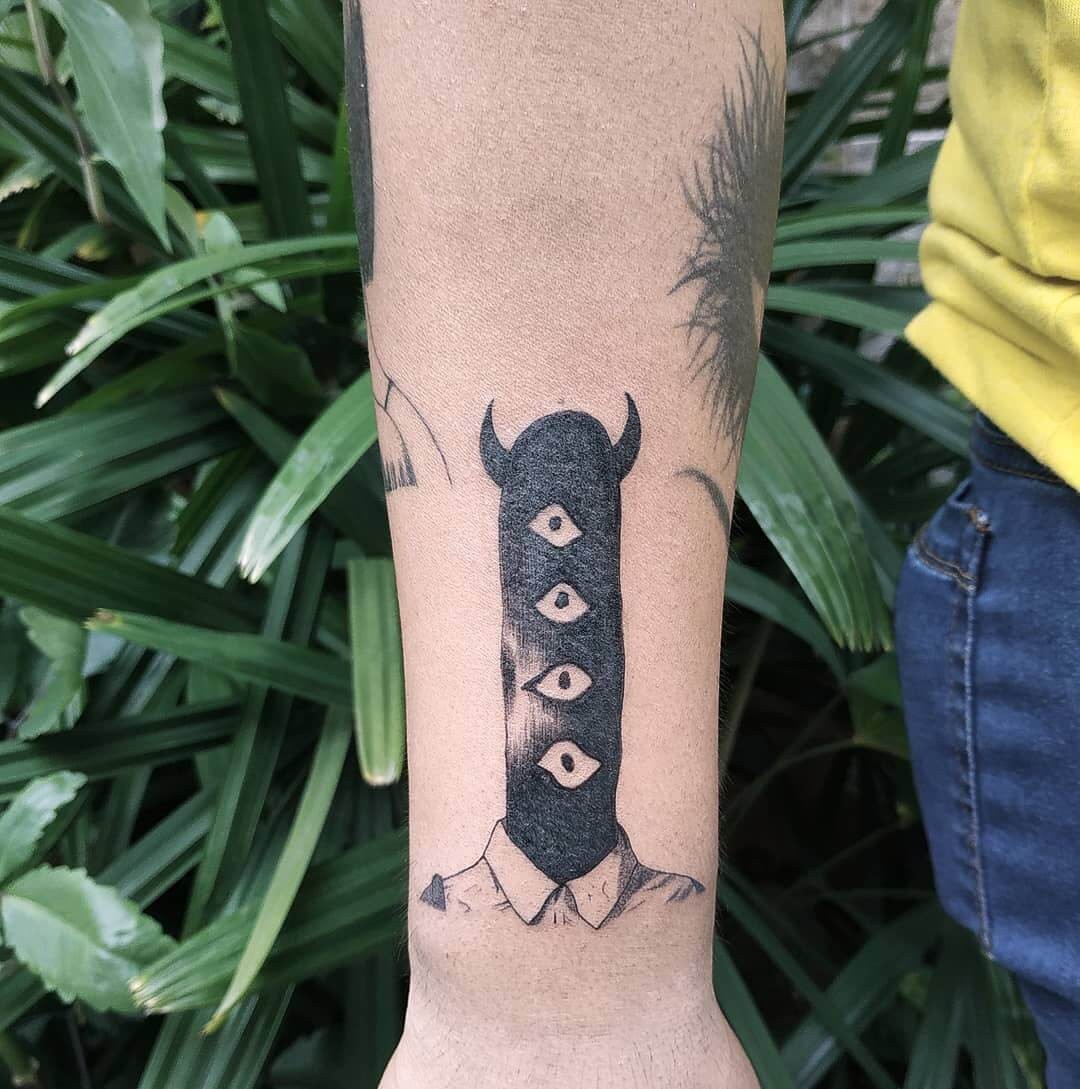 Oyasumi Punpun Eyes Tattoo