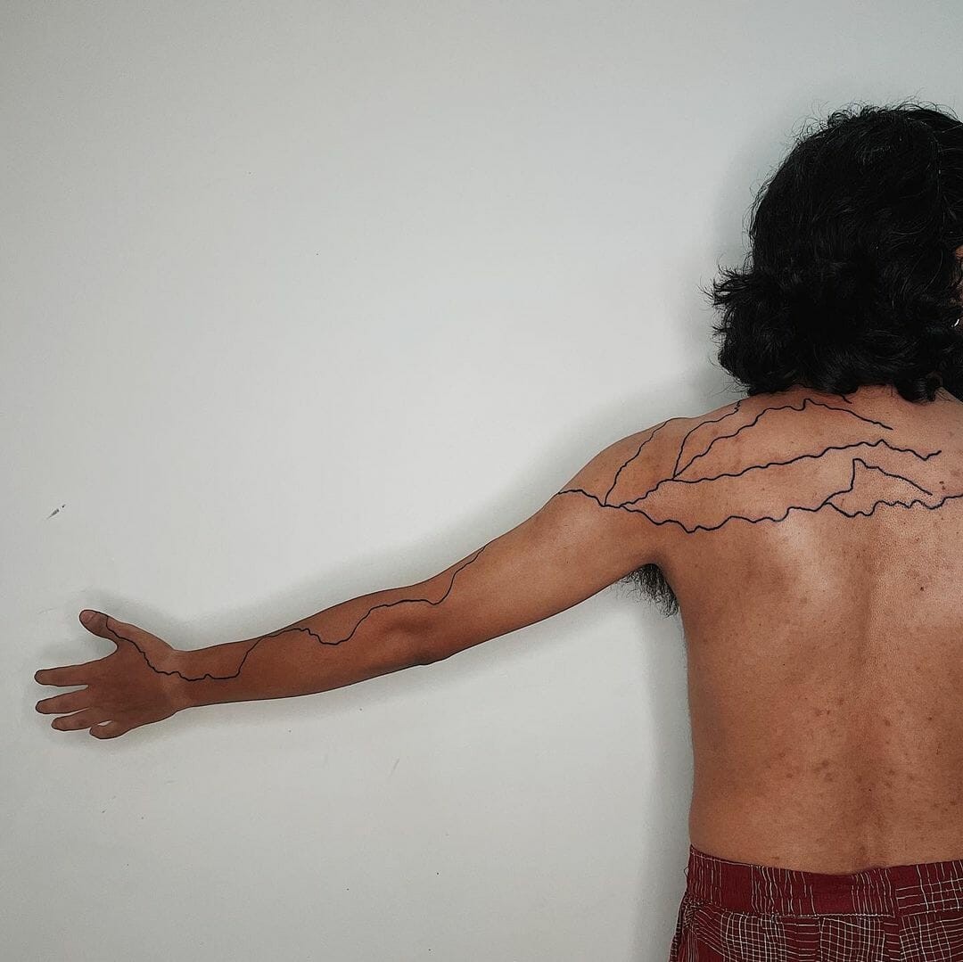 The Perfectly Crazy Real River Tattoo Art on Body