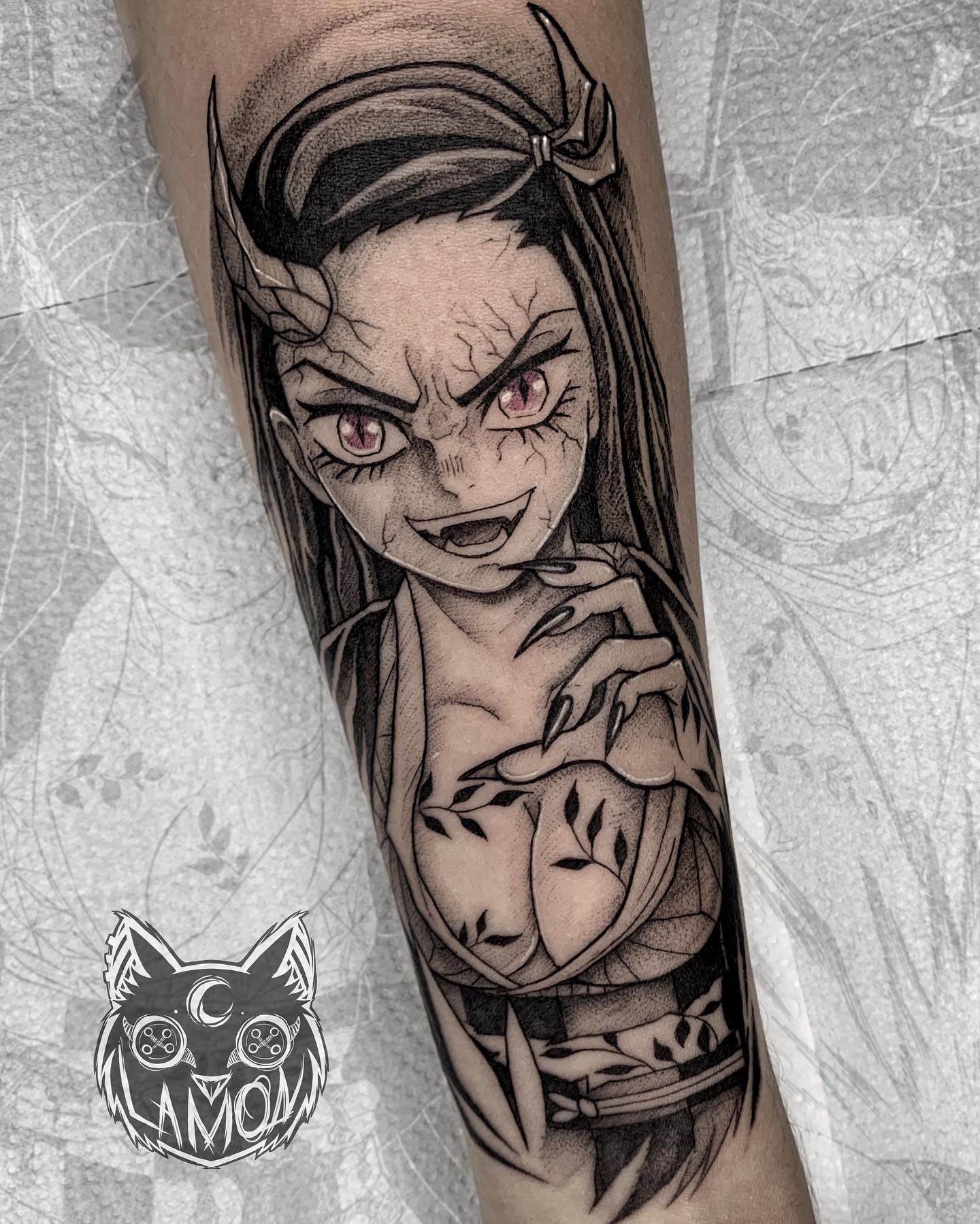 Nezuko – Demon Slayer Tattoo