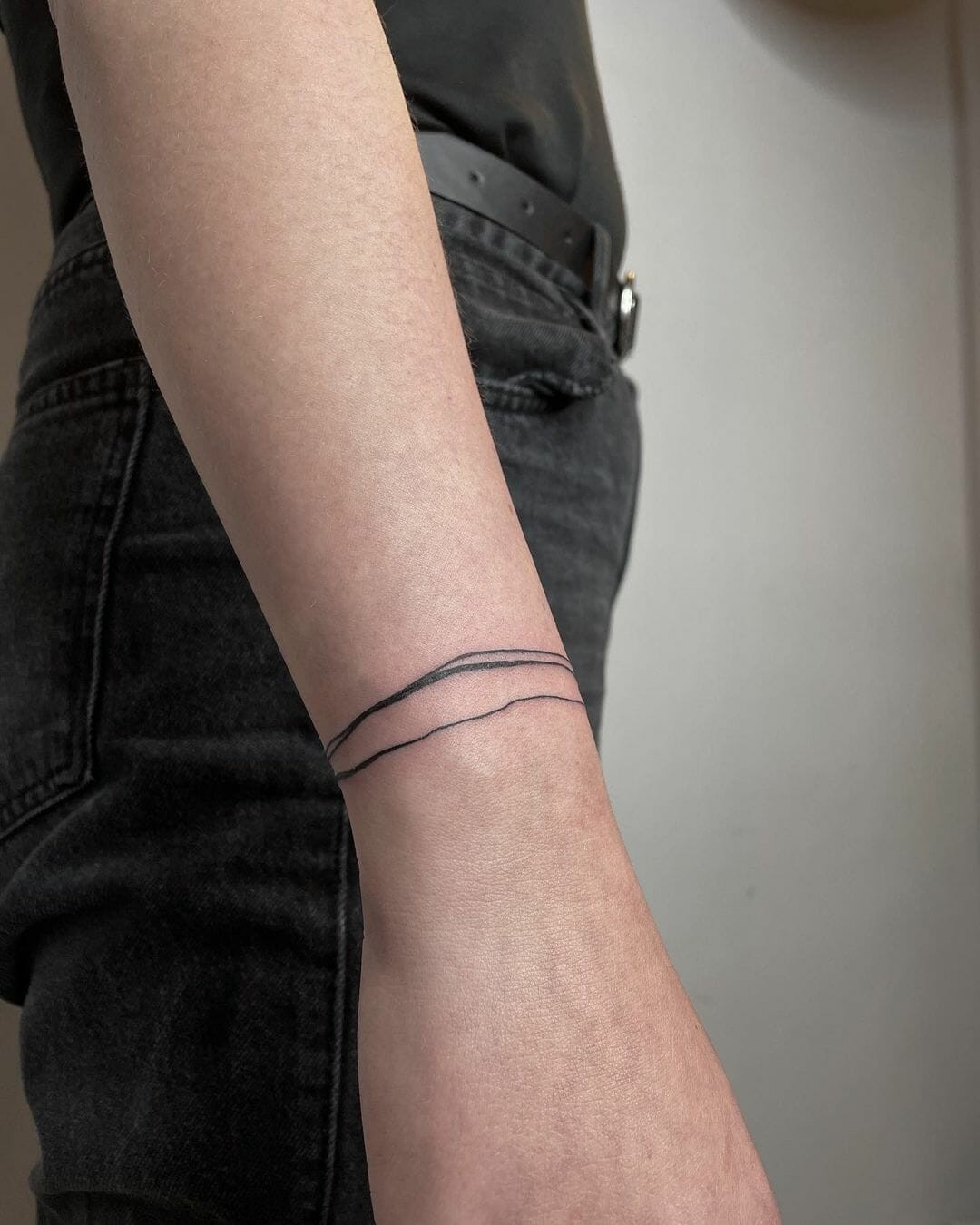 Minimal Bracelet Tattoo