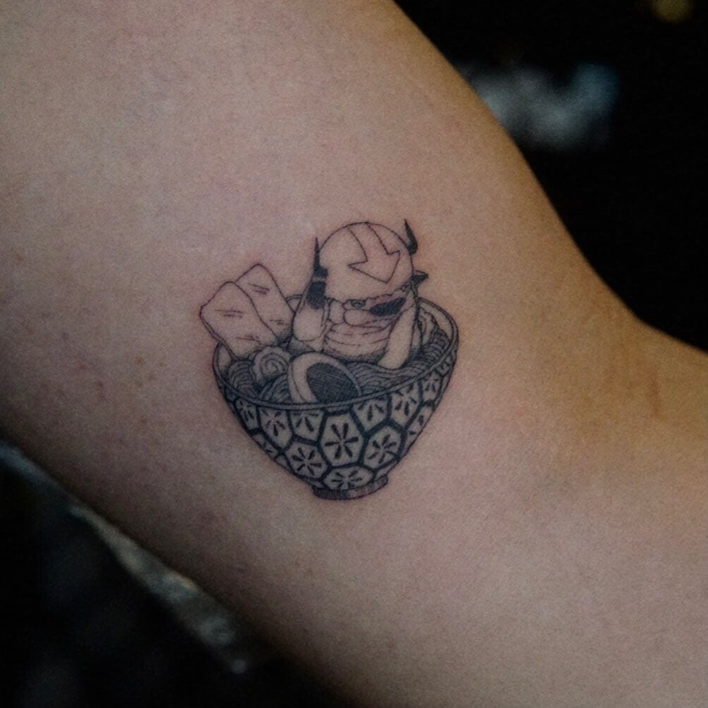 Appa In A Bowl Tattoo