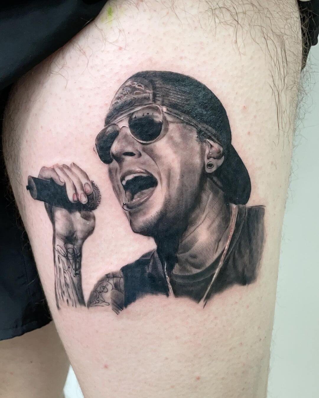 The Portrait Tattoo of M. Shadows