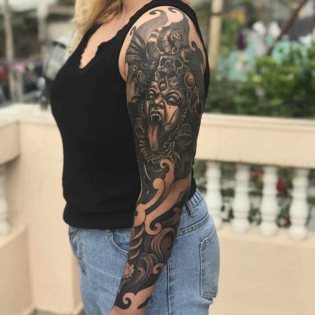 Ideas For Kali Tattoo Sleeve For Your Arm