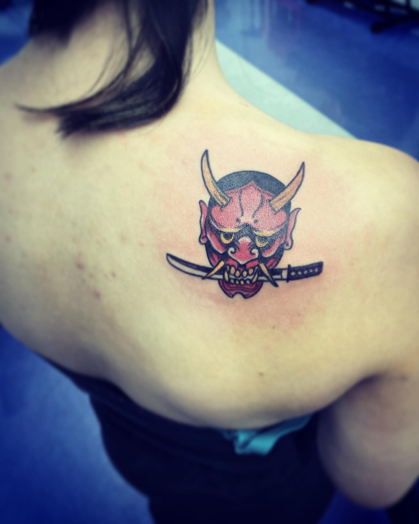 Small Oni Tattoo