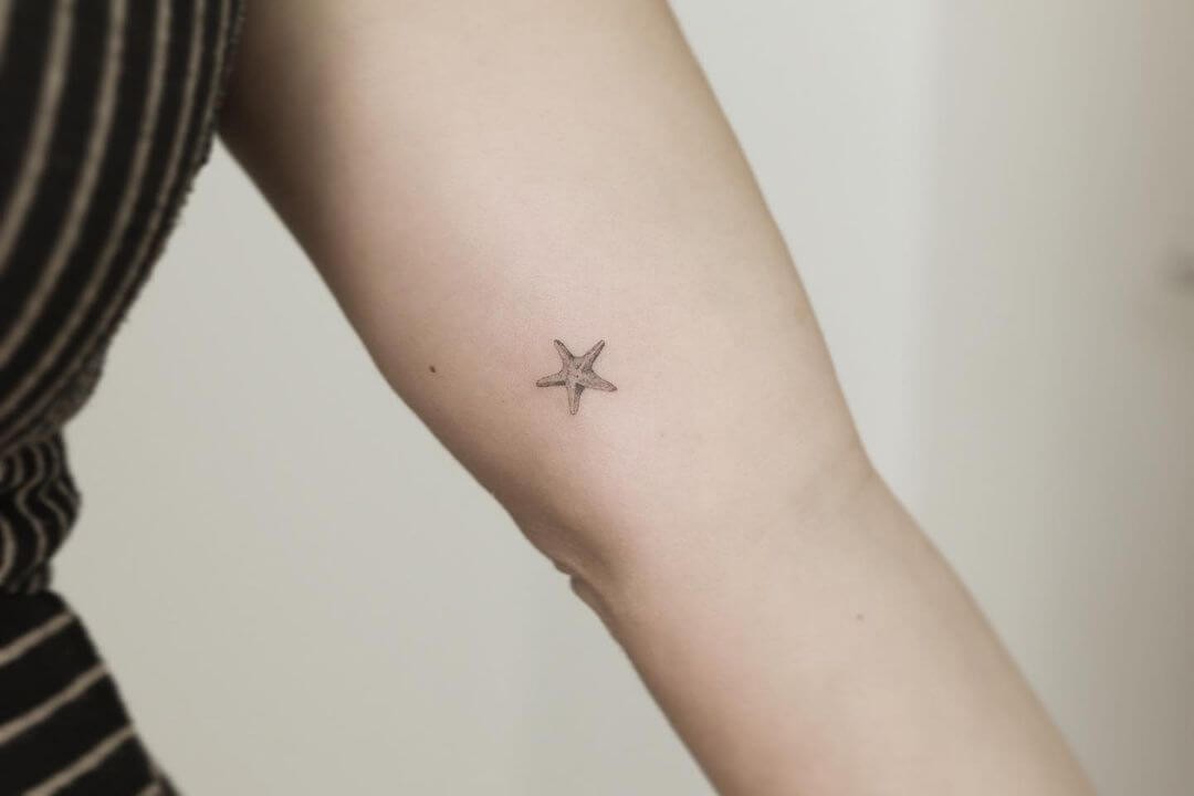 Small Starfish Tattoo