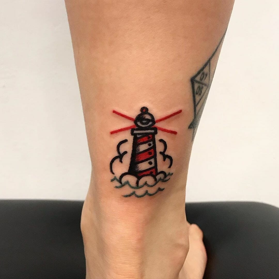 Lighthouse Tattoo Small Simple