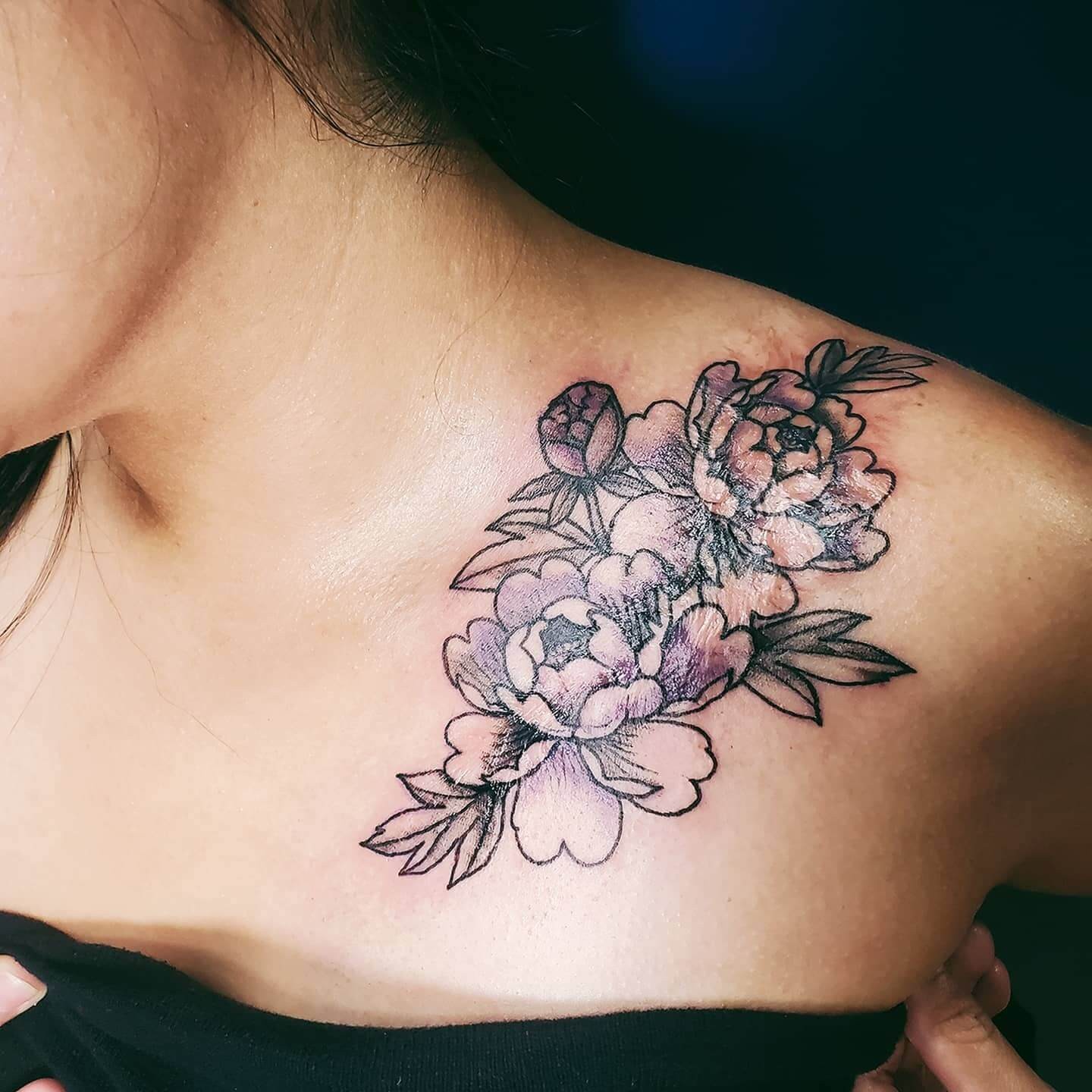 Bouquet Scars Tattoo