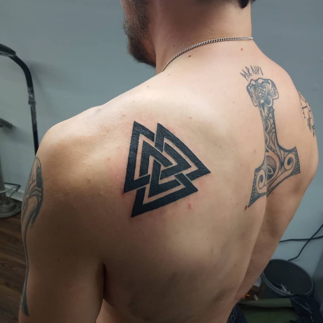 Viking Tattoos Symbols On Back