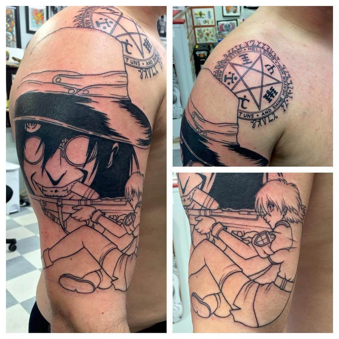 Hellsing Seras Tattoo