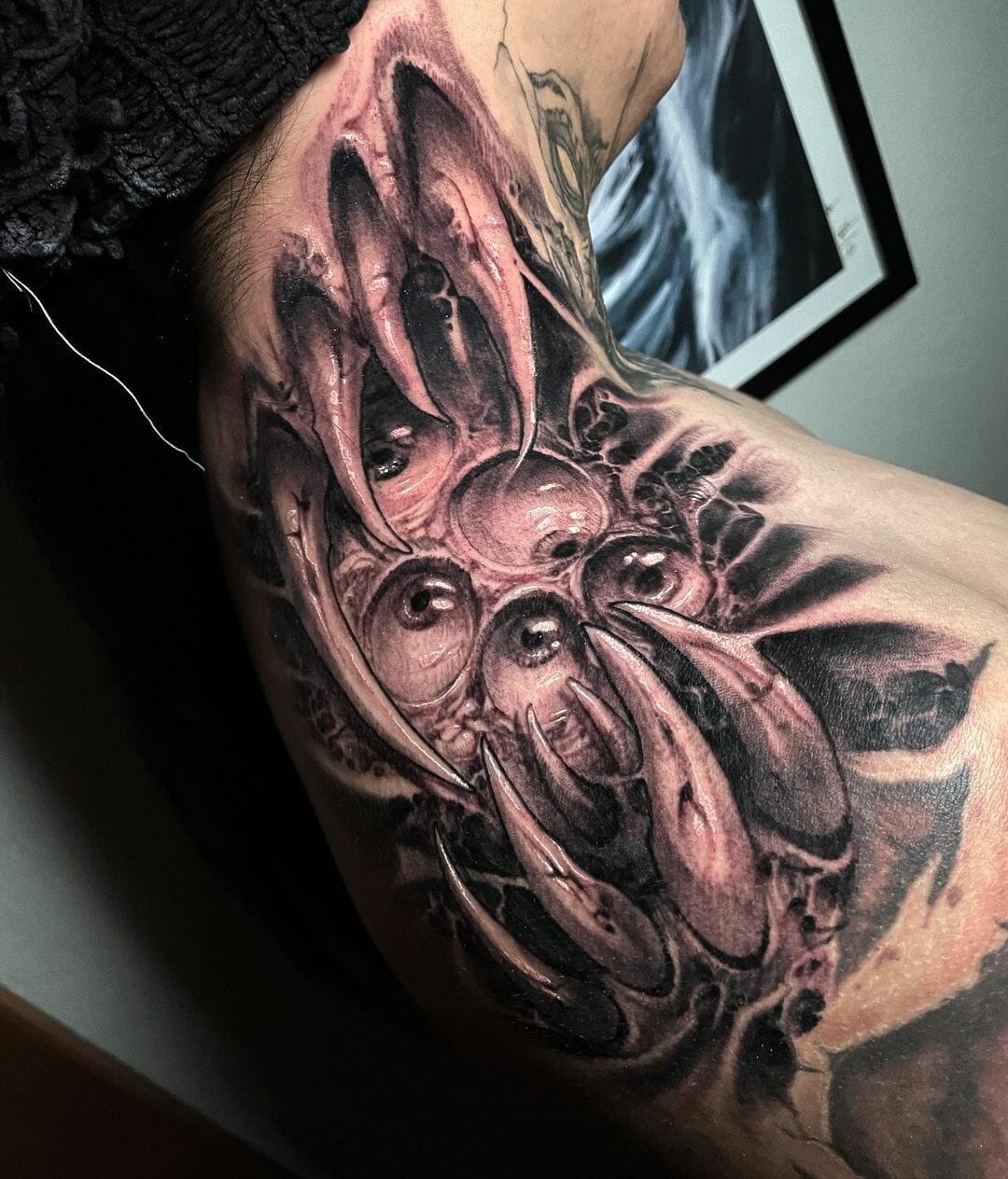 Monster Eyes Bio-organic Tattoo