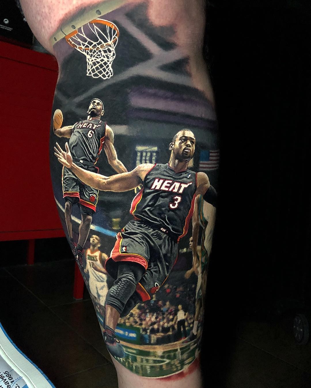 Lebron James And Dwayne Wade Tattoo