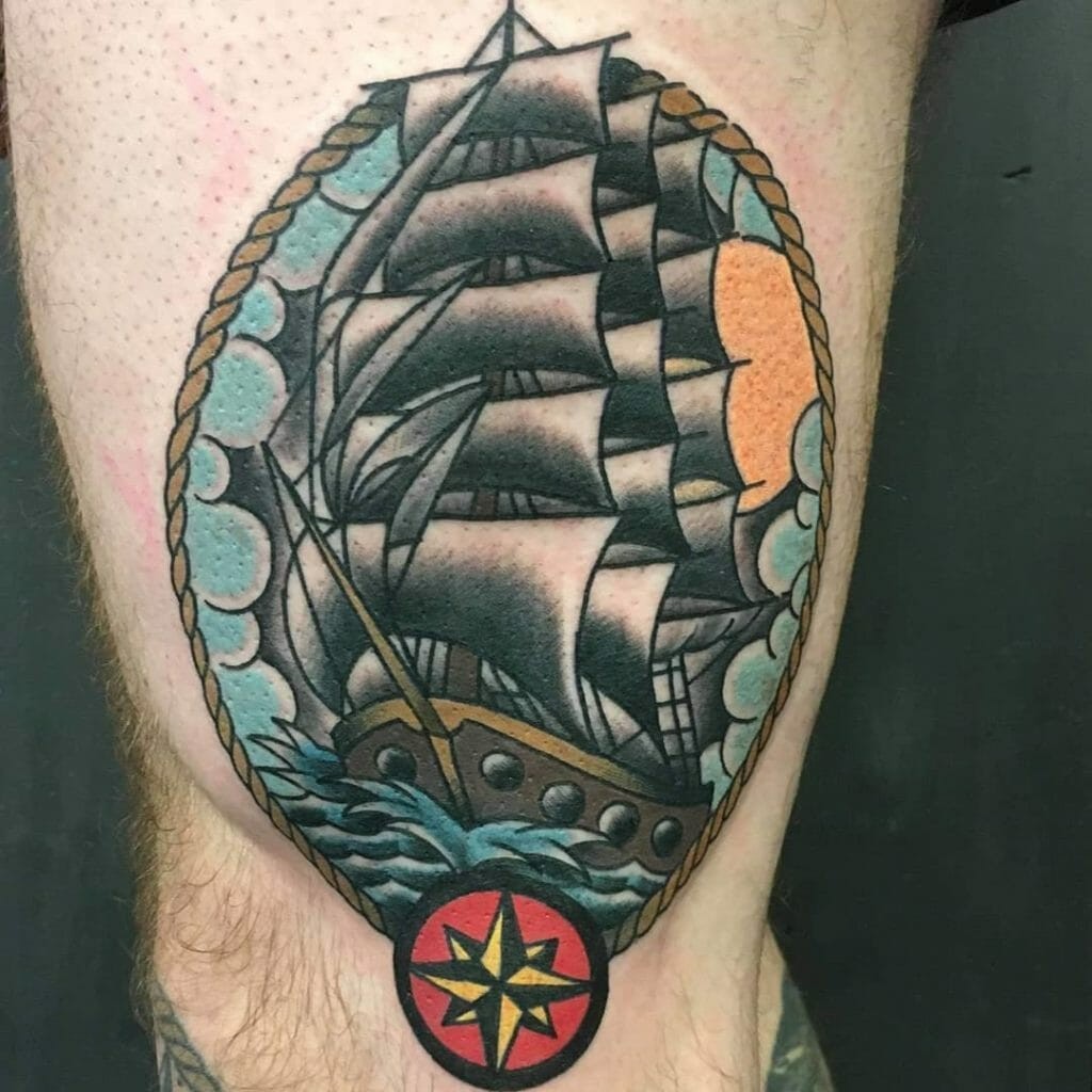 Sailors Tribal Stars Tattoo Ideas