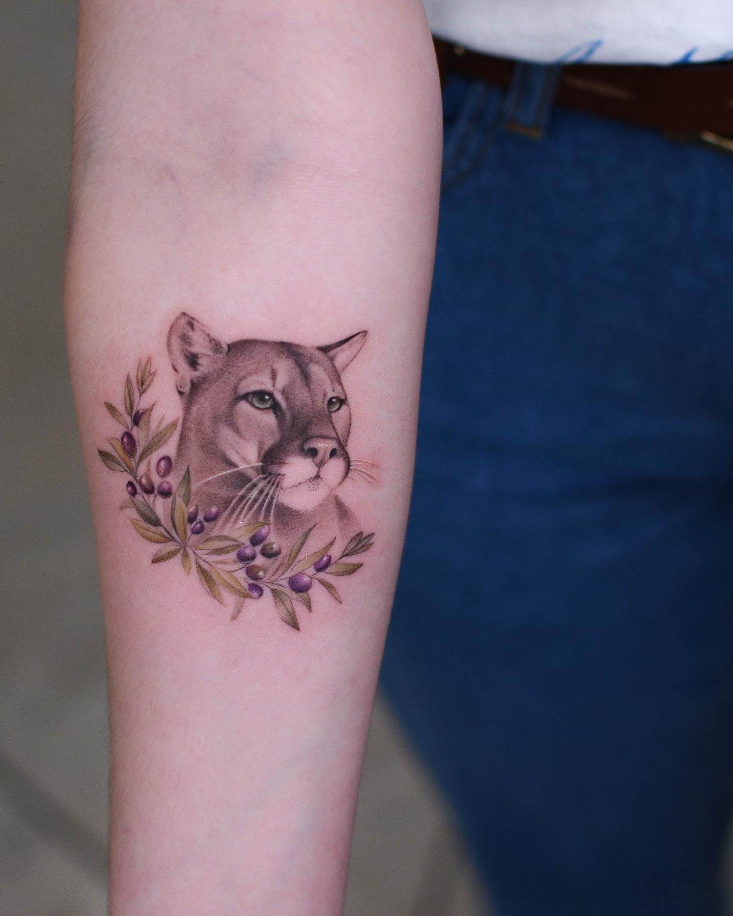 Mountain Lion Tattoo