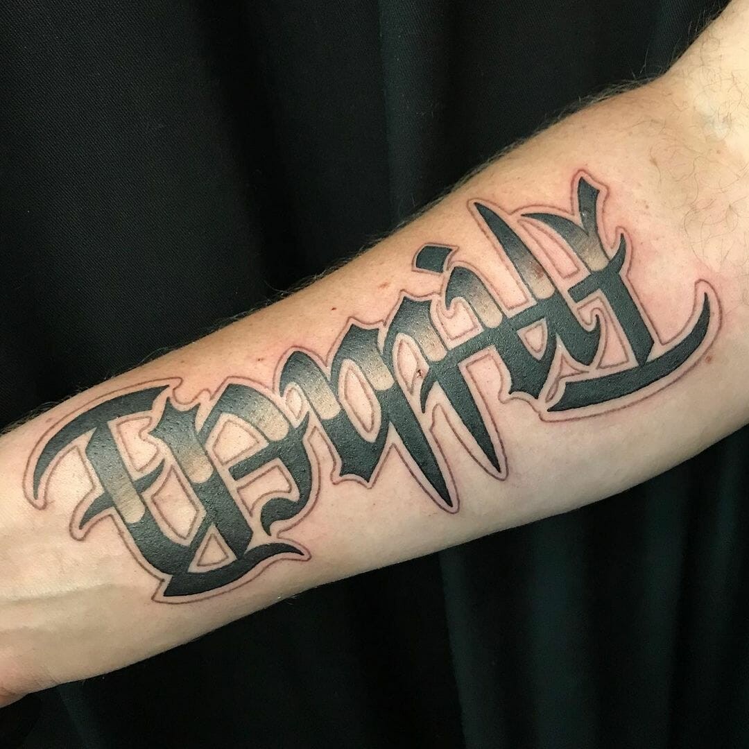 Cool Ambigram Tattoo Ideas