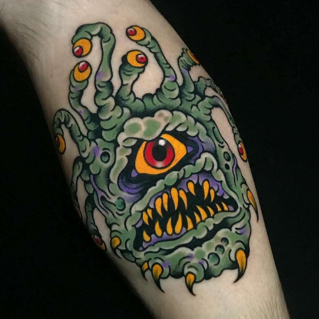 D&D Beholder Tattoo