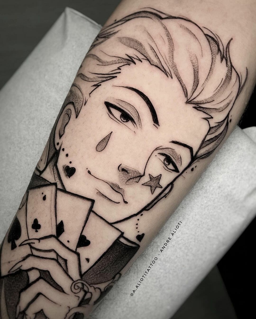 Hisoka Hunter X Hunter Tattoo