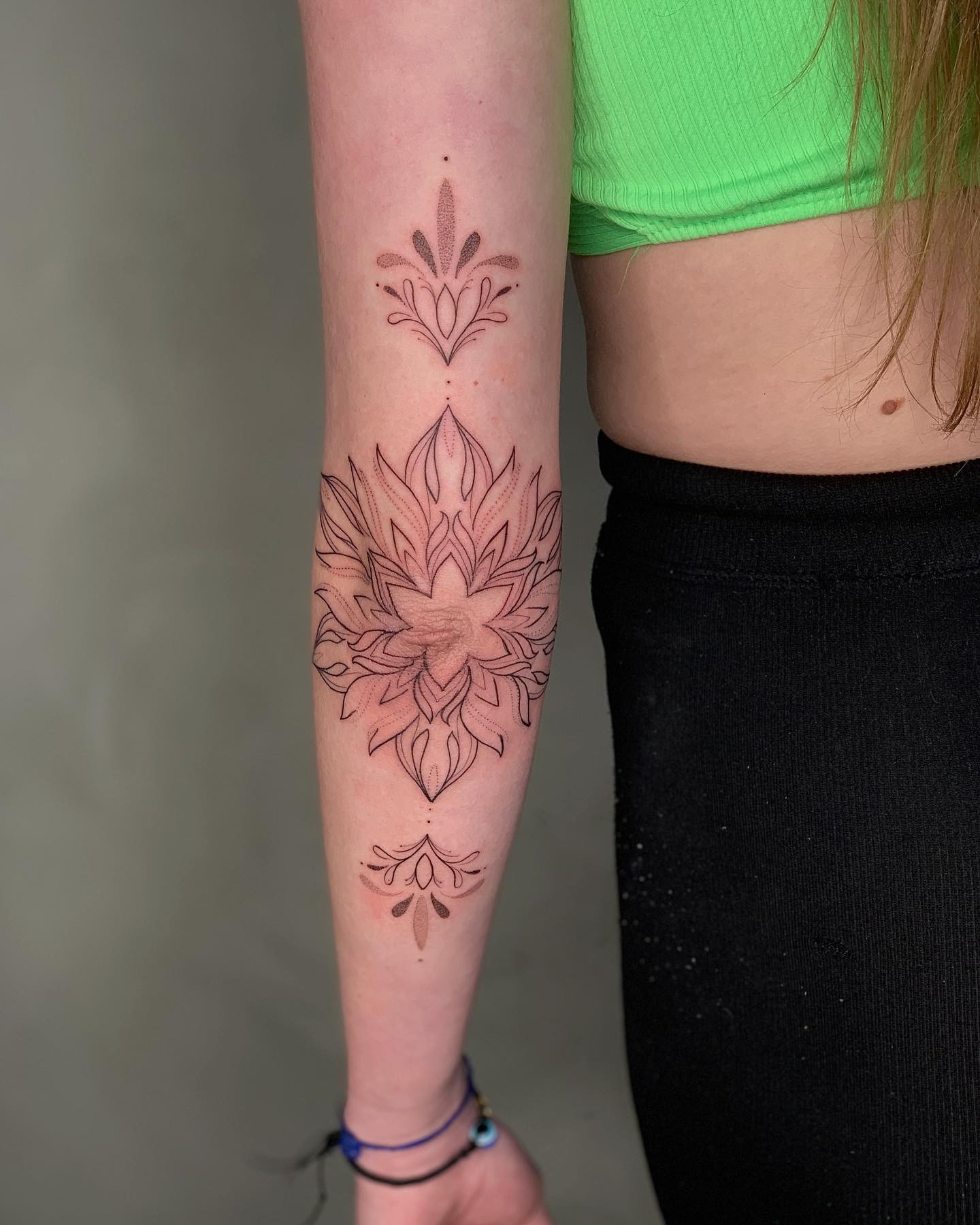 Mandala Art Half Sleeve Tattoo