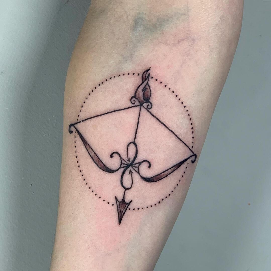 Bow And Arrow Tattoo