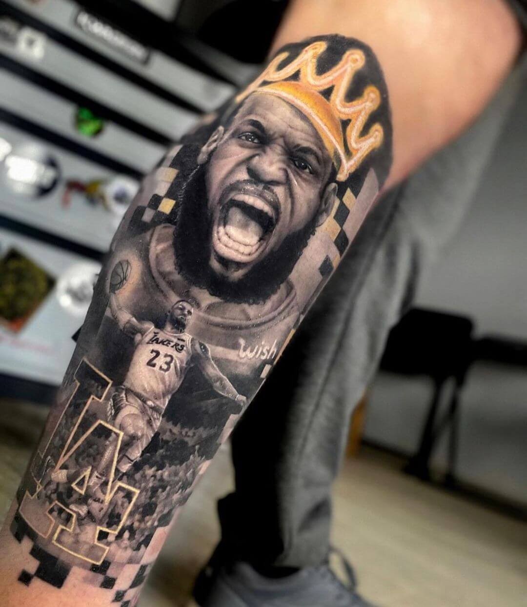 Lebron James Tattoo