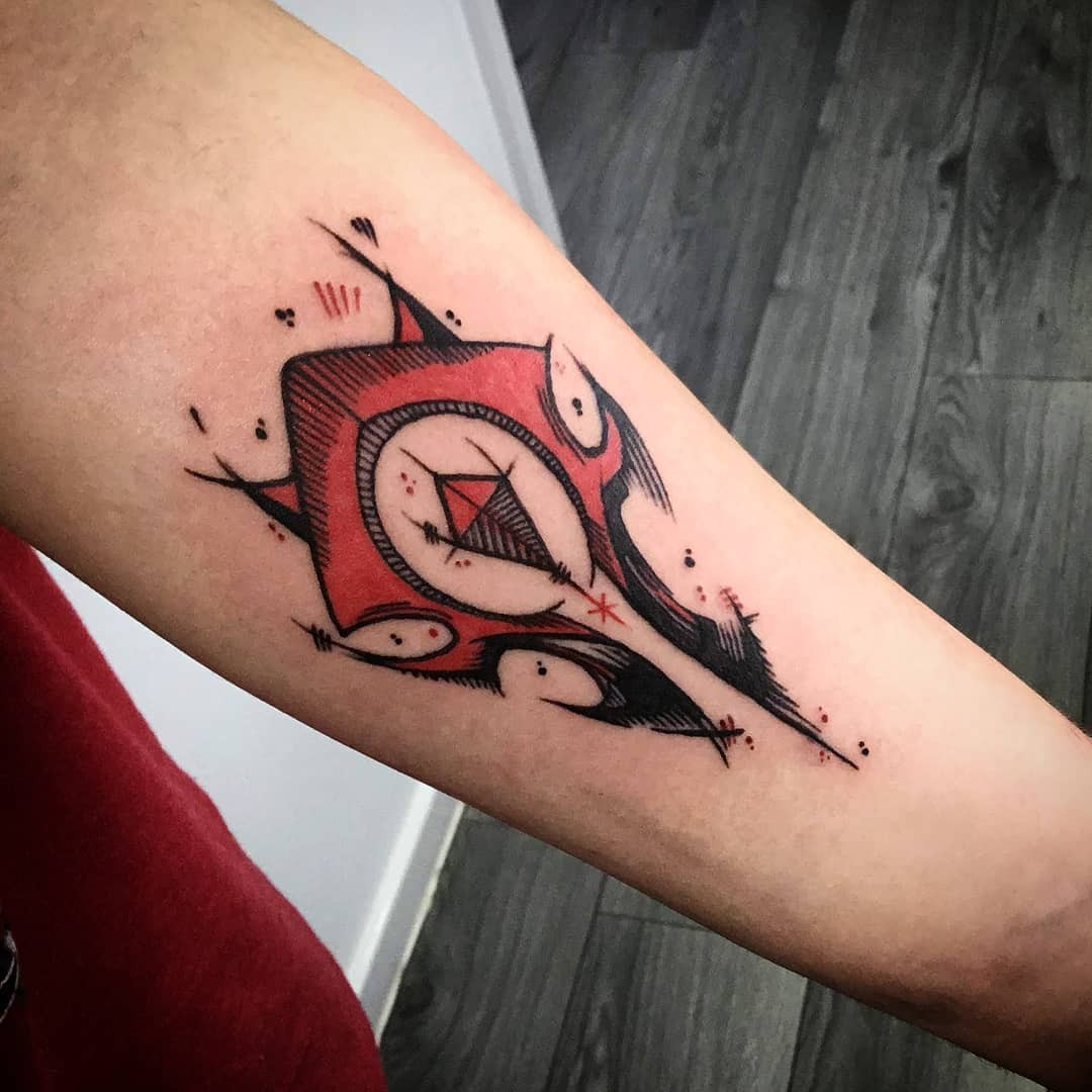 Lok’tar Ogar Small Tattoo