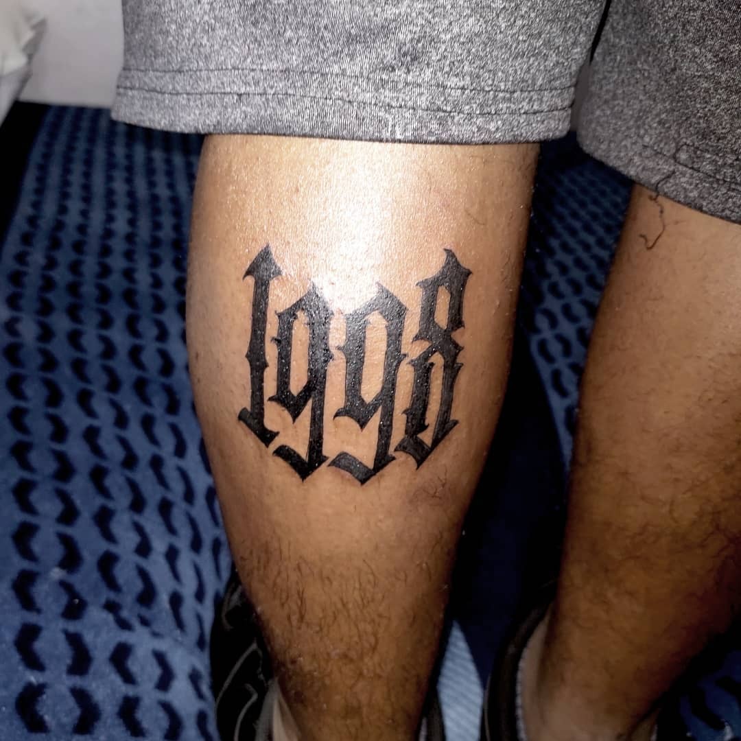 Calf 98 Tattoo