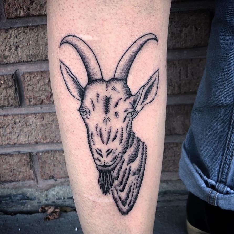 Mountain Goat Tattoo