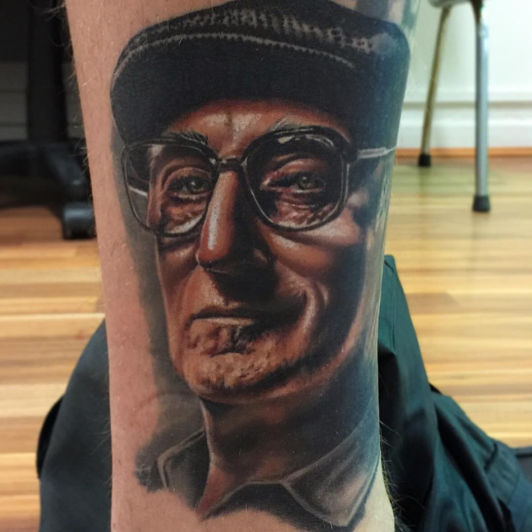 Uncle Junior Sopranos Cast Tattoo