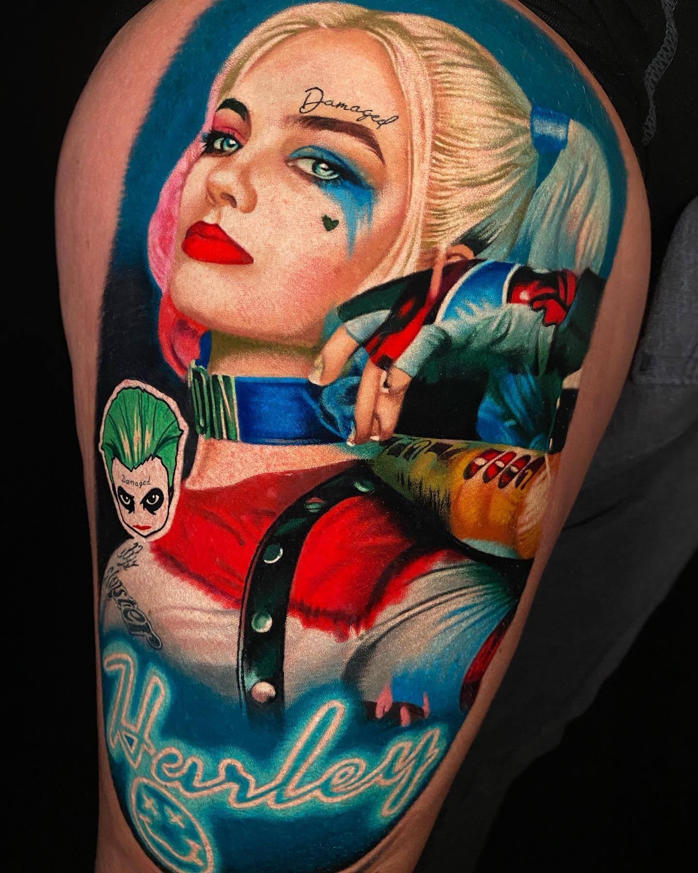 Harley Quinn Tattoos