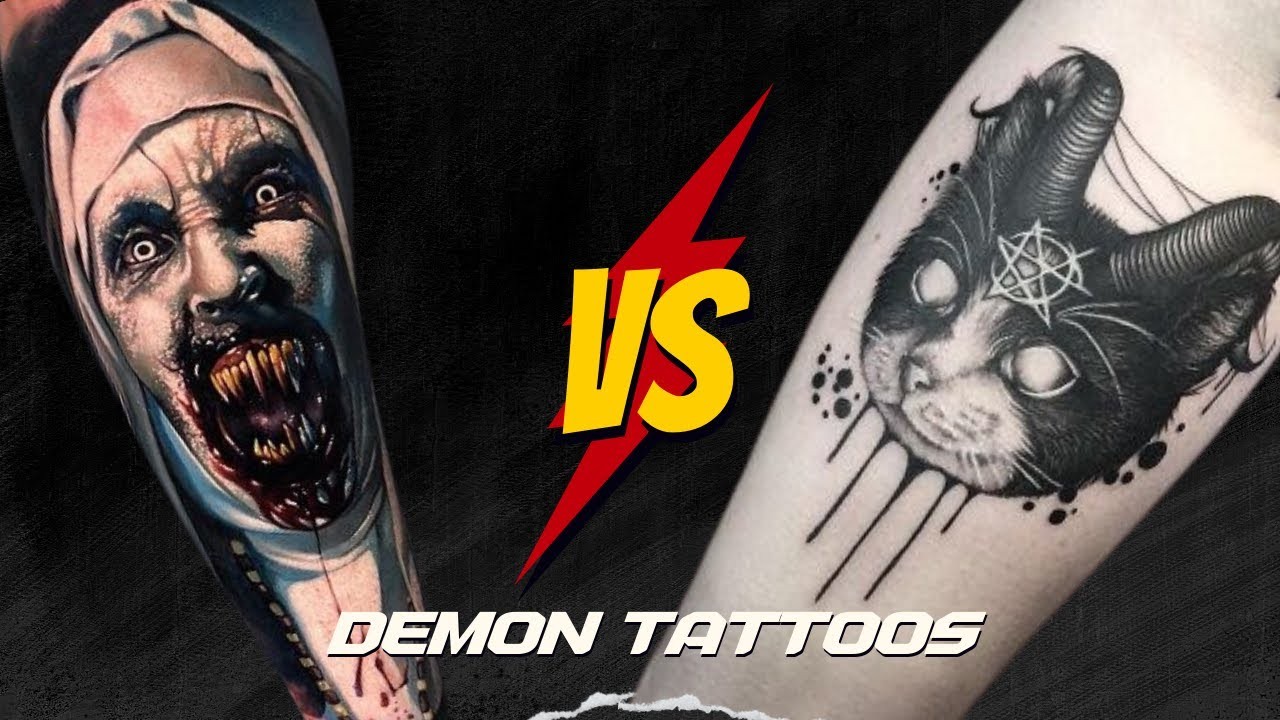 100+ Demon Tattoos You Need To See!