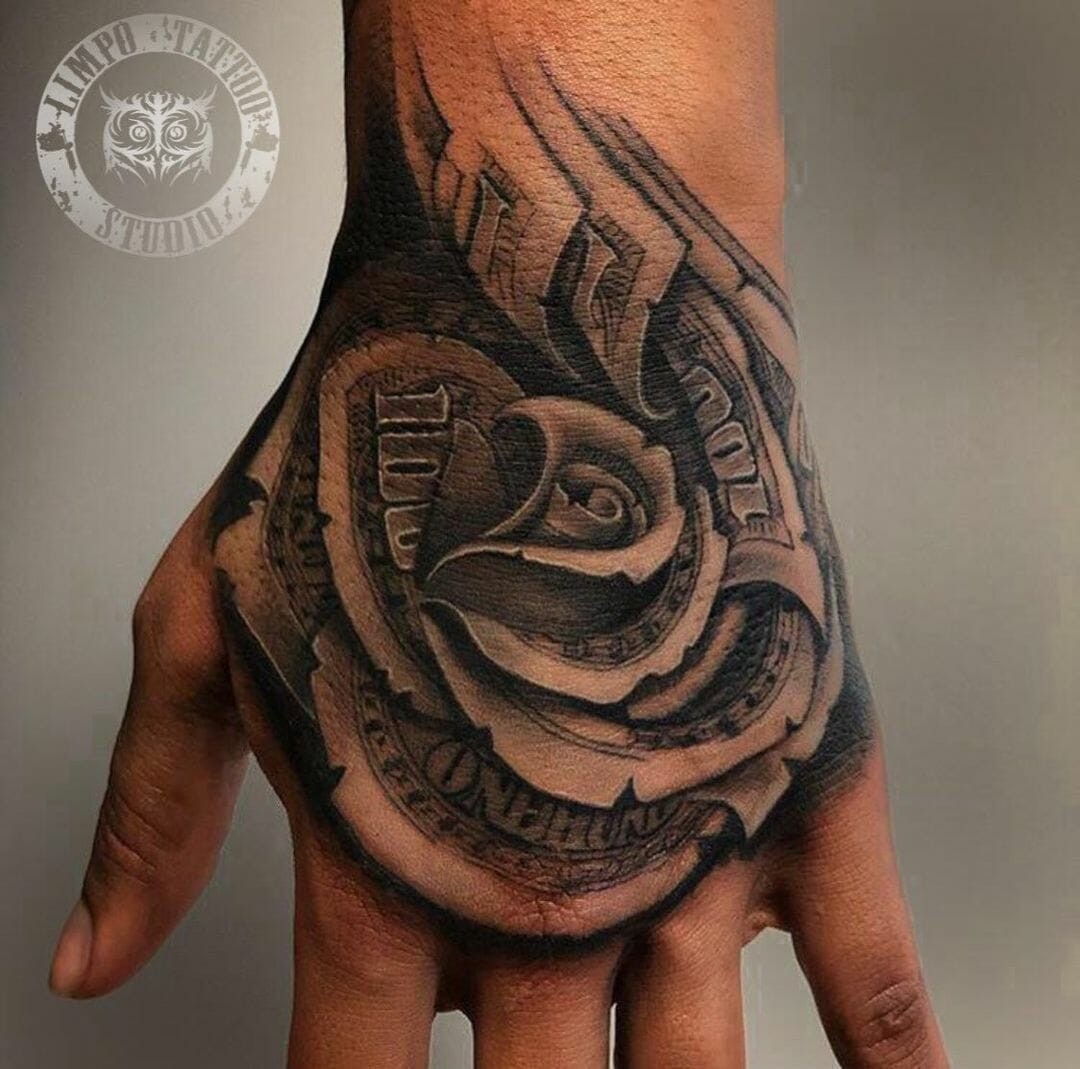 Money Rose Tattoo